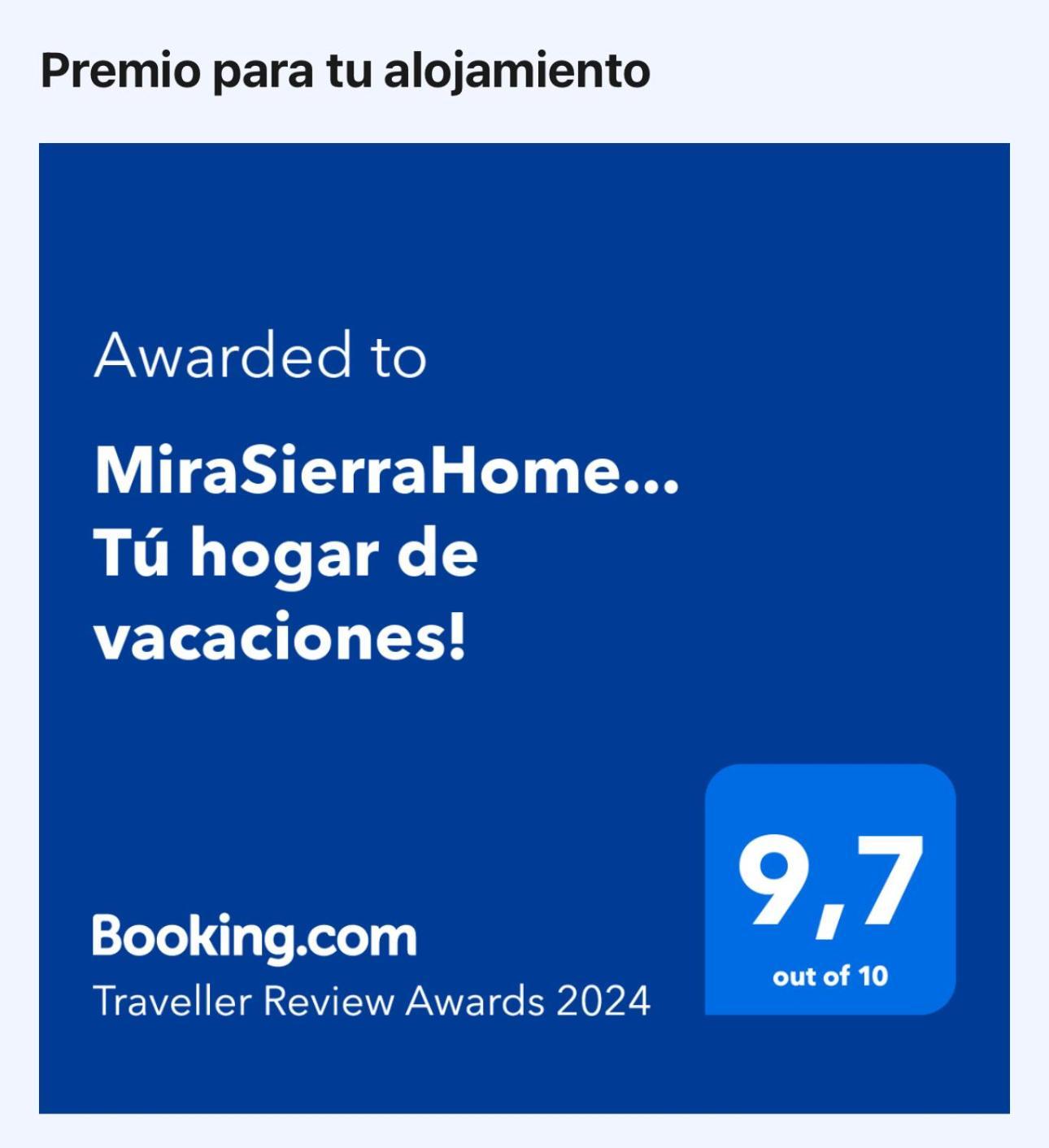 Mirasierrahome... Tu Hogar De Vacaciones! 알로라 외부 사진